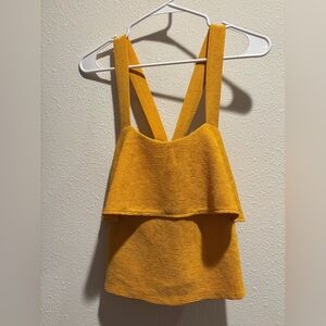 Madewell Mustard Camisole Top